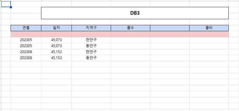 음식점 일일 영업 기록 관리 시스템